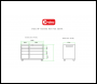 Crytec 56 inch  Stainless Steel Tool Cabinet