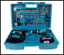 MAKITA DHP453FX12 18V LXT COMBI DRILL INC 1X 3.0AH BATT & 101 PC ACCESSORY CASE