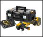 Dewalt DCG409T1 18v 1x6Ah 125mm XR Flexvolt Advantage High Power Grinder Kit DCG409T1