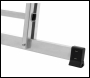 Hymer Black Line Square Rung Extension Ladder 2x10 - Code 700462099