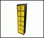 Defender Battery Bank - 11 Door Cabinet for Charging Power Tool Batteries (240 Volt Only) - Refurbished