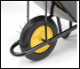 Clarke WB85P Contractor 85L Wheelbarrow with Puncture-Proof Tyre
