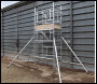 Interlink UniTower Alloy Two Man Scaffold Tower - 4m, 5m + 6m Working Heights Available