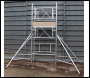 Interlink UniTower Alloy Two Man Scaffold Tower - 4m, 5m + 6m Working Heights Available