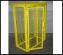 SED Gas Bottle Storage Cage - 1.4m x 1.0m x 0.5m Gas Cage - c/w Highly Flammable Sign